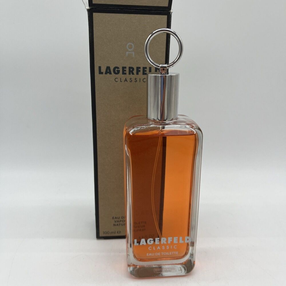 LAGERFELD CLASSIC by Karl Lagerfeld 3.3 oz EDT Cologne for Men New....